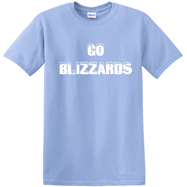 #10 T-shirt - Go Blizzards